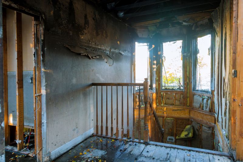 Restoration of a Burned Interior